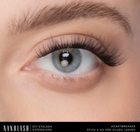 DIY Pre-Glued fürtszempillák otthoni szempilla hosszabbításhoz nanolash